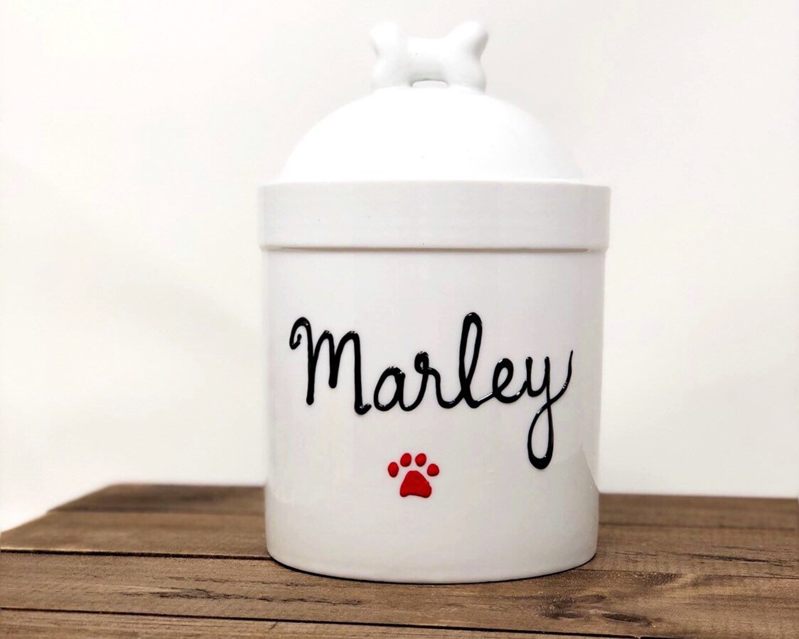 Personalized Dog Treat Container Large Dog Treat Jar with Etsy