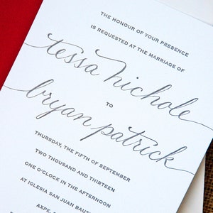 Hand Calligraphy Names for Letter Press Invitations or Printing Style of Your Choice Prices starting at: image 3