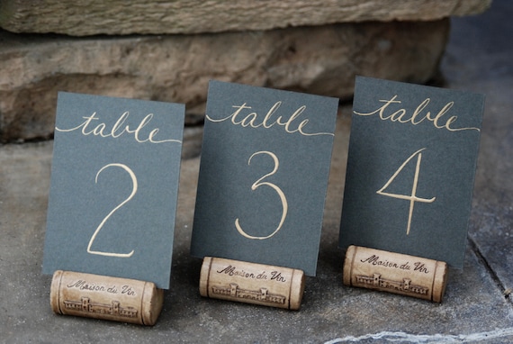 Mini Wedding Table Numbers Flat 2 5 X 3 5 Cards In Etsy Mini Wedding Table Numbers Flat 2 5 X 3 5 Cards In Etsy