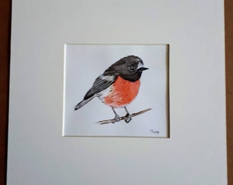 Original Watercolor - Robin