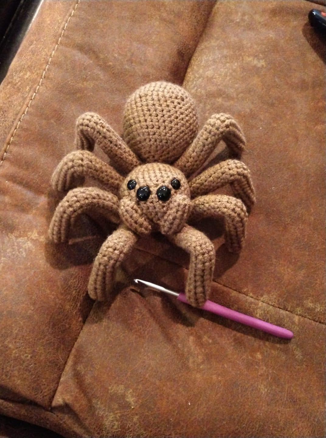 かぎ針編みのタランチュラ - Etsy 日本