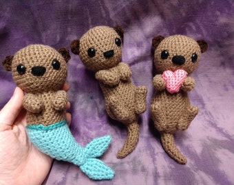 Otter Crochet Pattern Bundle