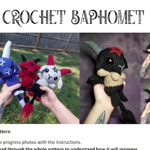 Crochet Baphomet Patron PDF