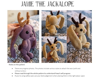 Schema uncinetto PDF di Jamie the Jackalope