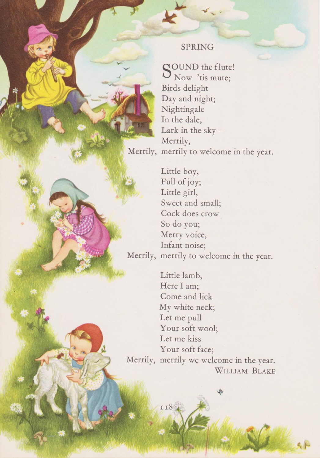 DOWNLOAD-NURSERY RHYME Mother Goose Printable Image Nursery | Etsy