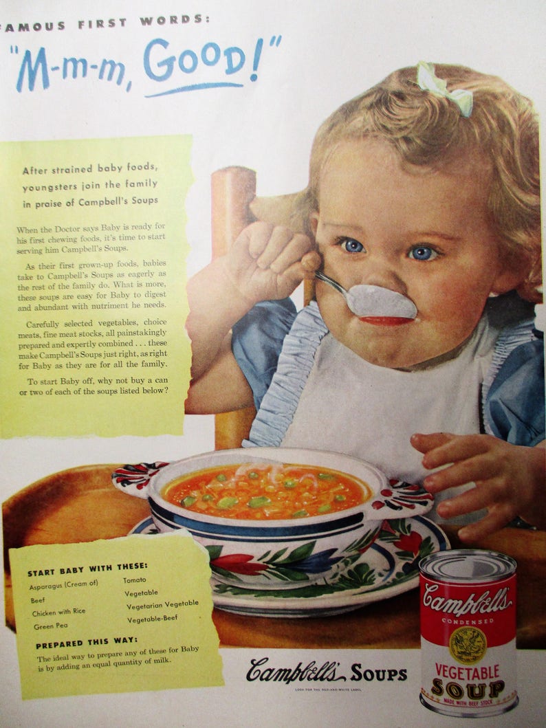 Baby Food Ads