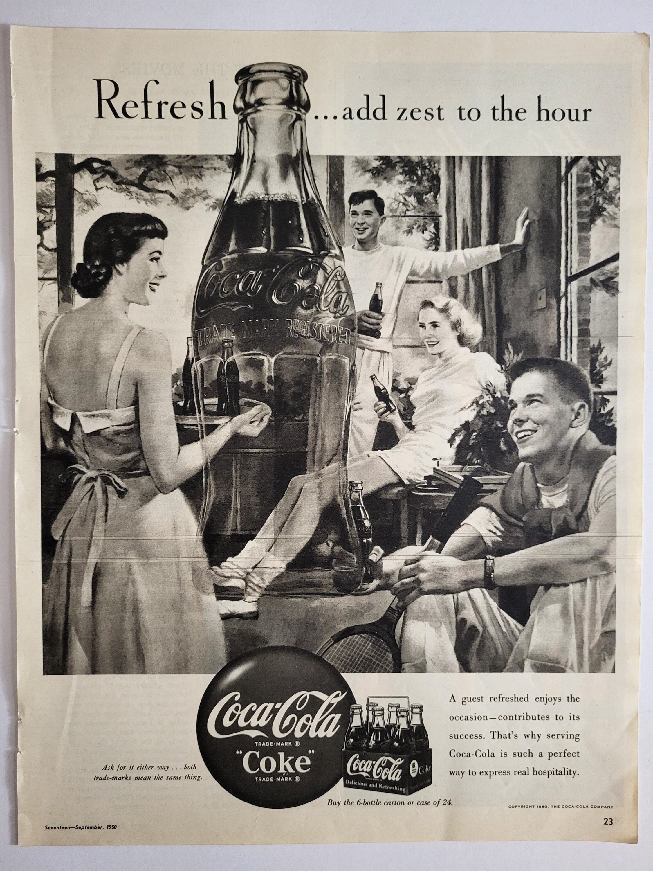 1950 Coca Cola Ad - Etsy 1950 Coca Cola Ad - Etsy