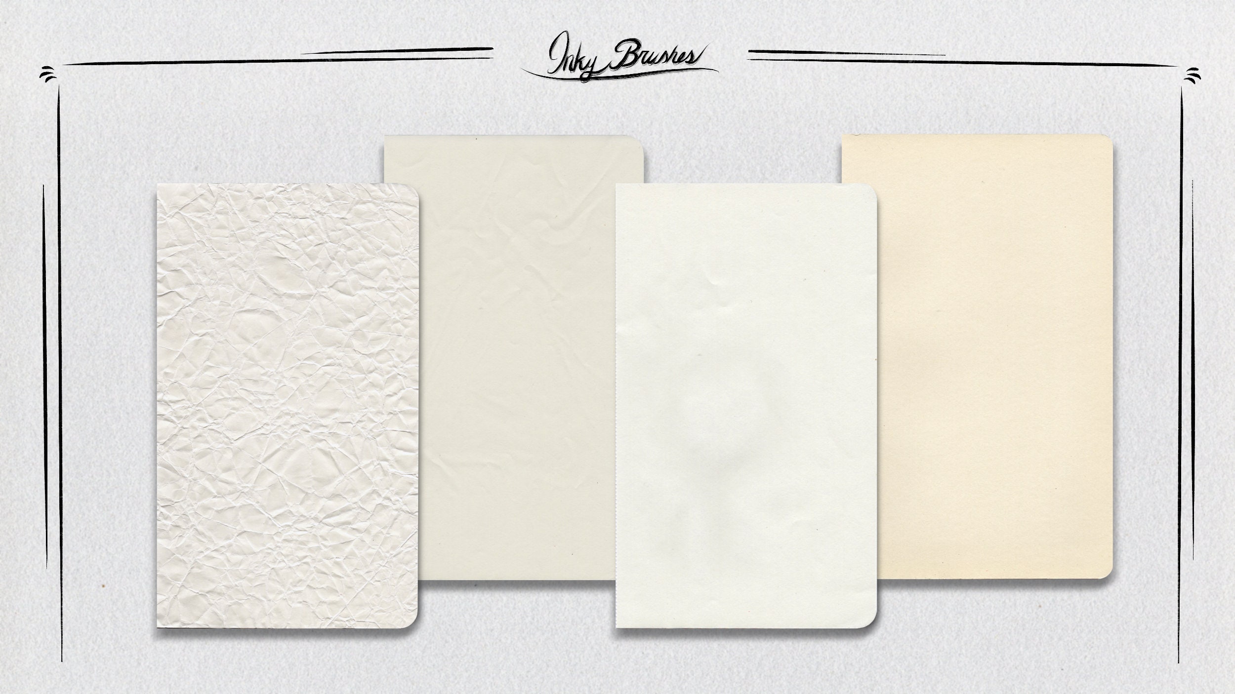 Dendril's Inky Brushes for Procreate Ink Fountain Brush Pen digital