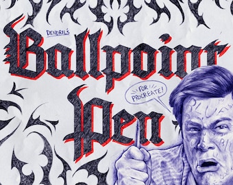 Pincel digital de bolígrafo para Procreate