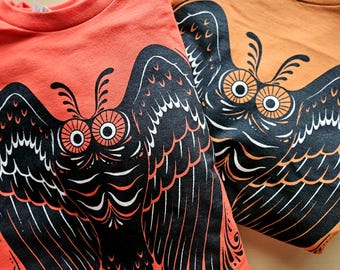 Camiseta retro de Mothman para Halloween
