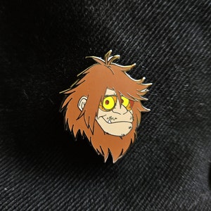 Pin de esmalte de pie grande