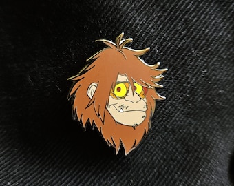 Pin de esmalte de pie grande