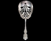 Vintage Sterling Silver Louis XV Whiting Saratoga Chip Server with Monogram