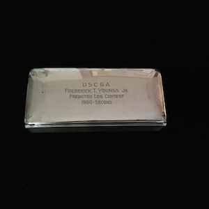 EPCA Bristol Silver Plated Wood Lined Cigarette/Jewel Box - Monogrammed