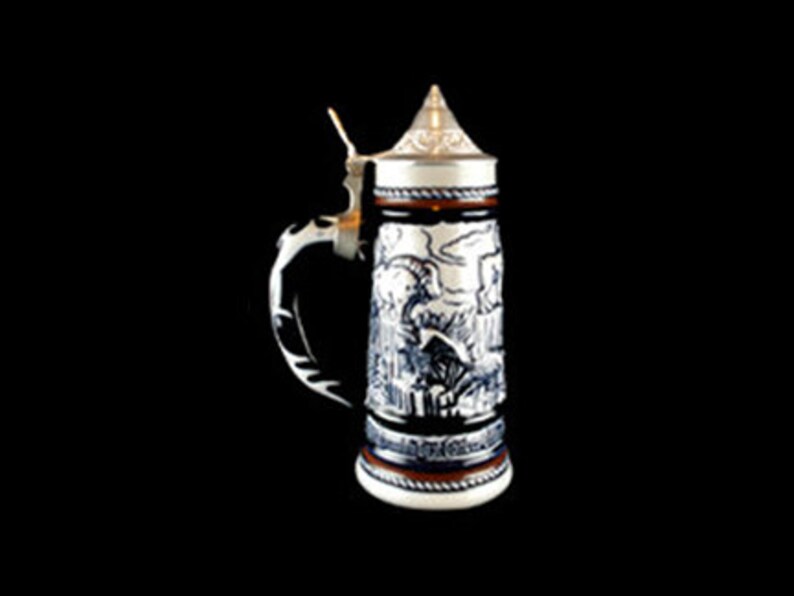 Vintage Avon Collectible Handcrafted Lidded Beer Stein 1976 Etsy