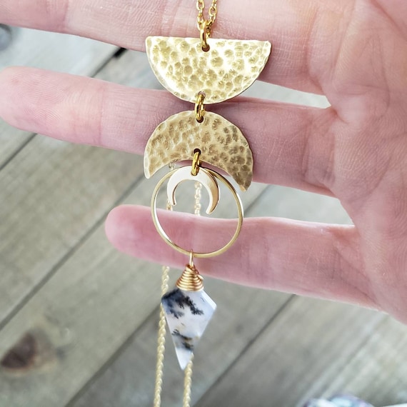 Boho moon jewelry deals