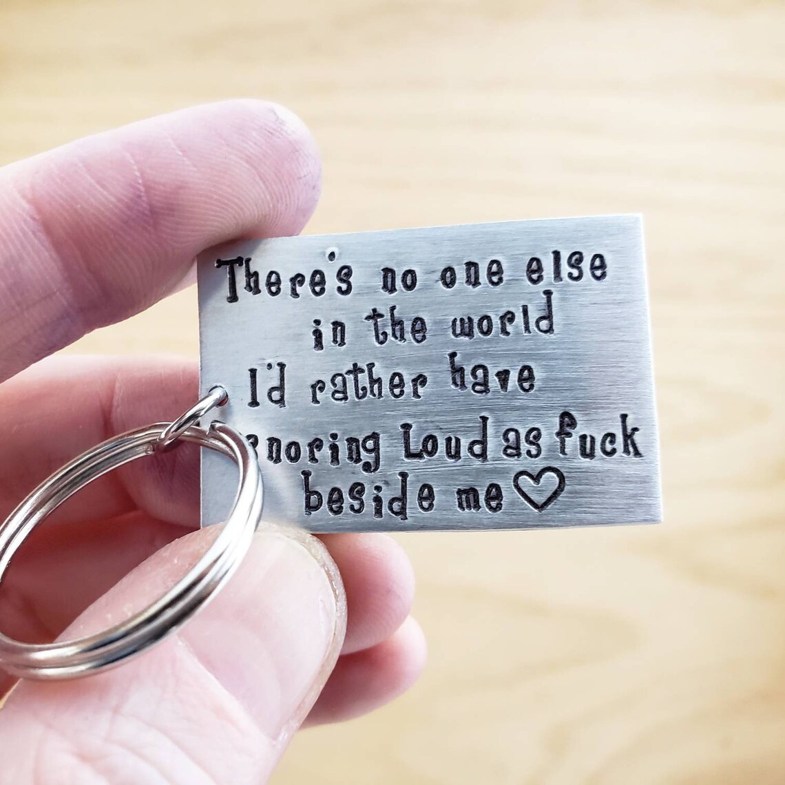 Funny couples keychain girlfriend keychain stamped gift Etsy