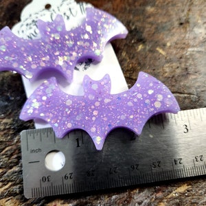 Bat Hair Clips Black main image 0