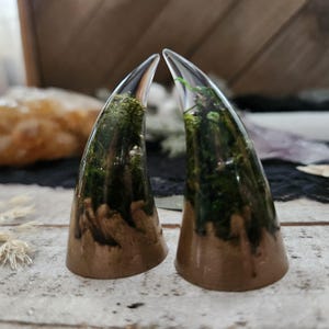 Artemis goddess - helmet horns - bike helmet decor - resin horns - helmet horns - motorcycle helmet horns - helmet accessories- biker gift