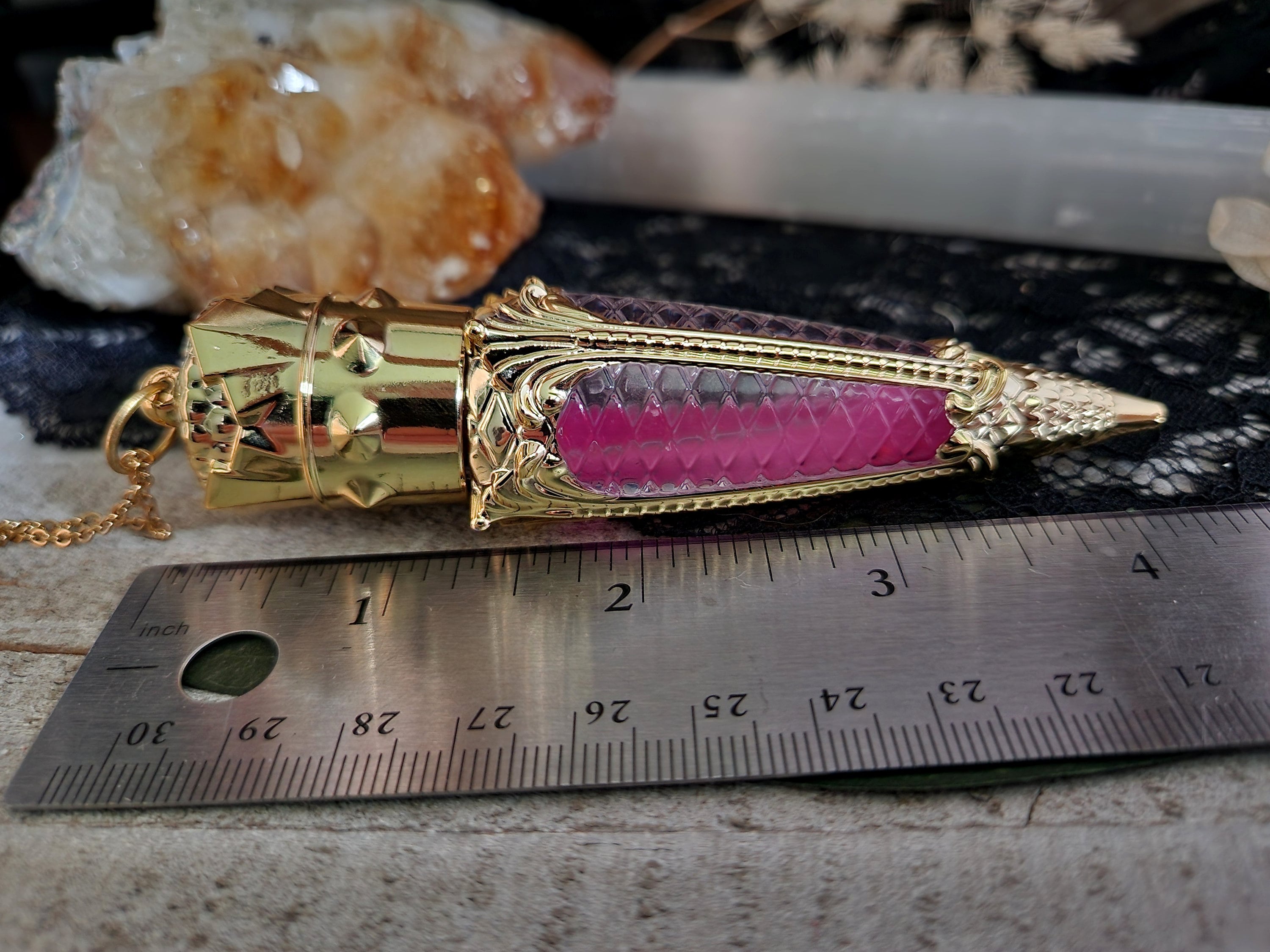Elixir Vials Immortality Elixir - Goth Vial Necklace - Cosplay Jewelry - Costume ...