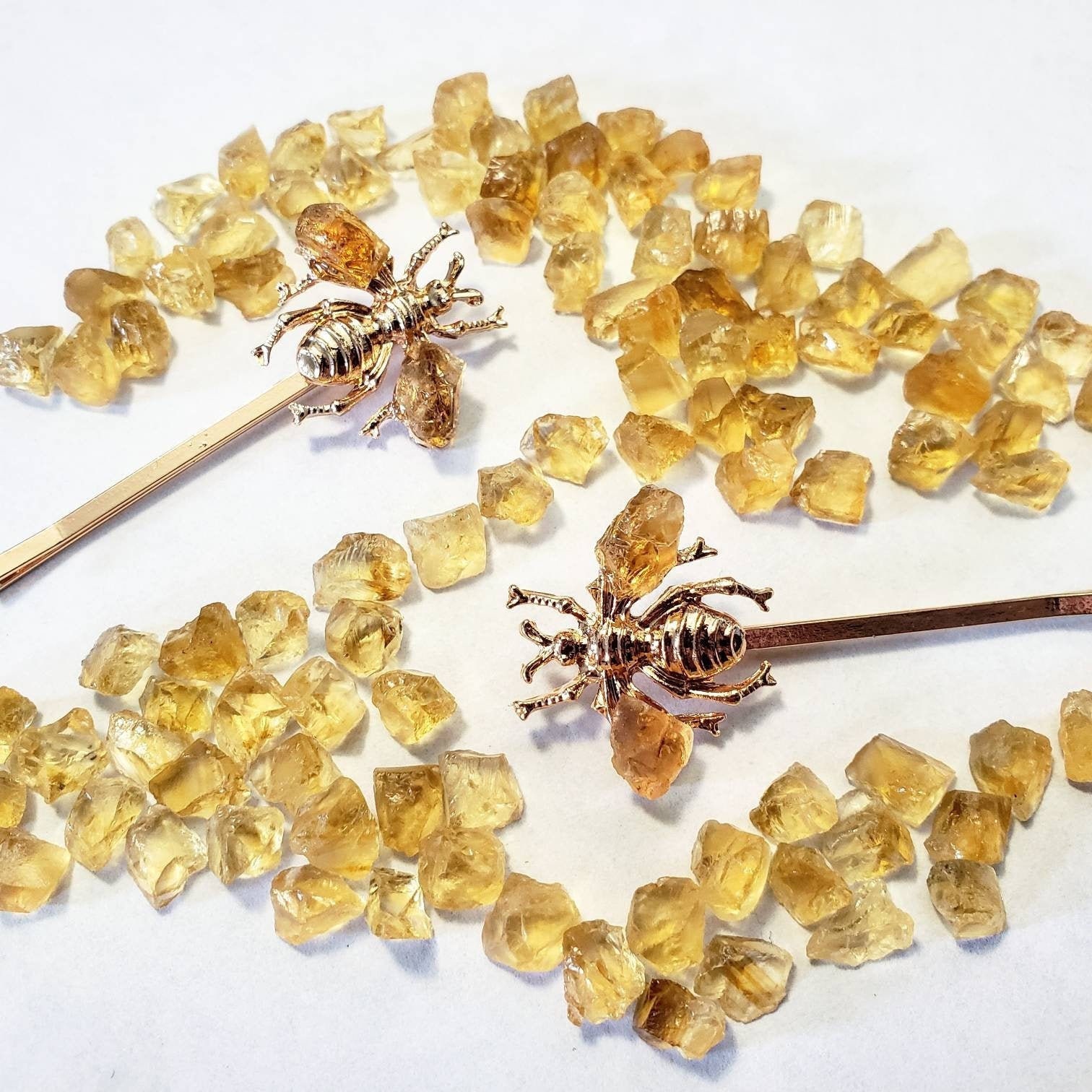 2 Gold Haarnadeln Lana Perlen Krstall Blume Haarschmuck Für Braut