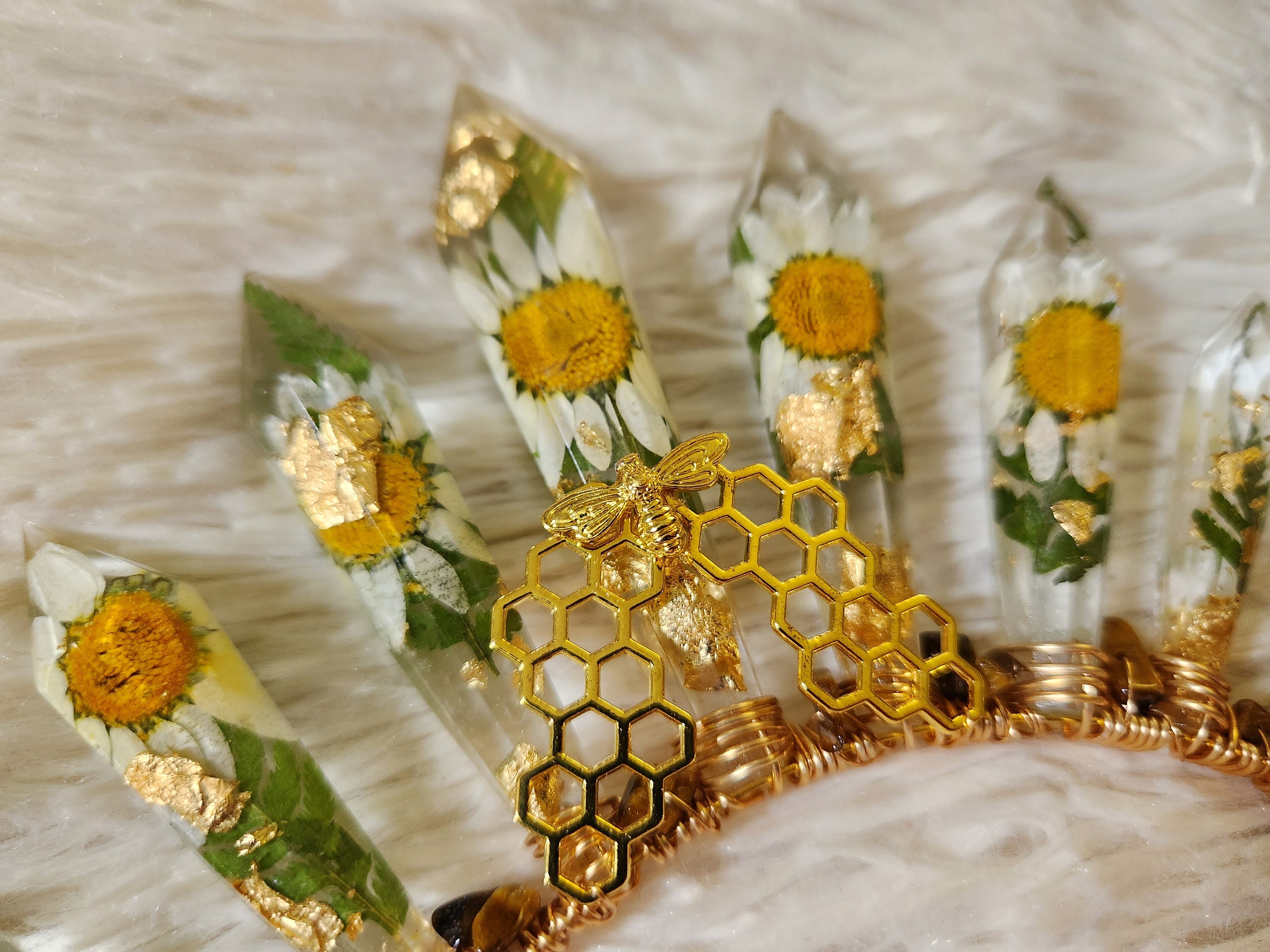 Queen Bee Head Piece - Daisy Flower Crown - Floral Headpiece - Festival ...
