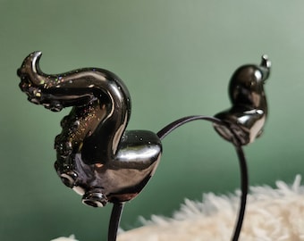 Kraken tentacle horns - cosplay horns - sea witch Tentacles - sea witch headband - octopus Tentacle horns - resin horns - cosplay headband