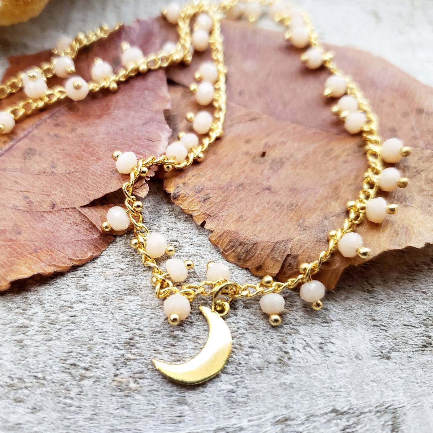 Silver Chain Choker Stars and Moon Layer Necklace Celestial Witchy Boho Silver Chain Choker Stars and Moon Layer Necklace Celestial Witchy Boho