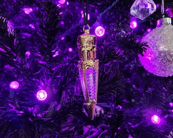 ORIGINAL Immortality elixir vial - death potion vial - vial ornaments - 90 movie gift - potion ornament - broadway gifts - cosplay