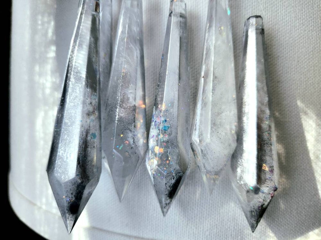 5 Ornament Box Set - Icicle Silver