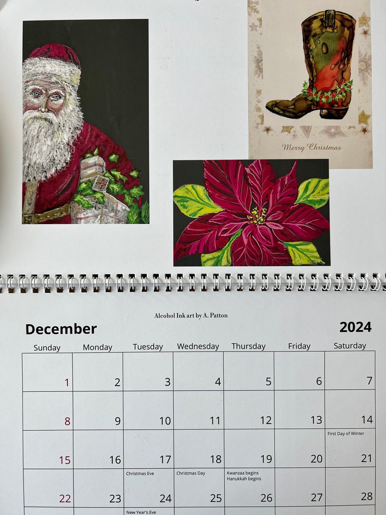 2024 Texas Hill Country Calendar Etsy