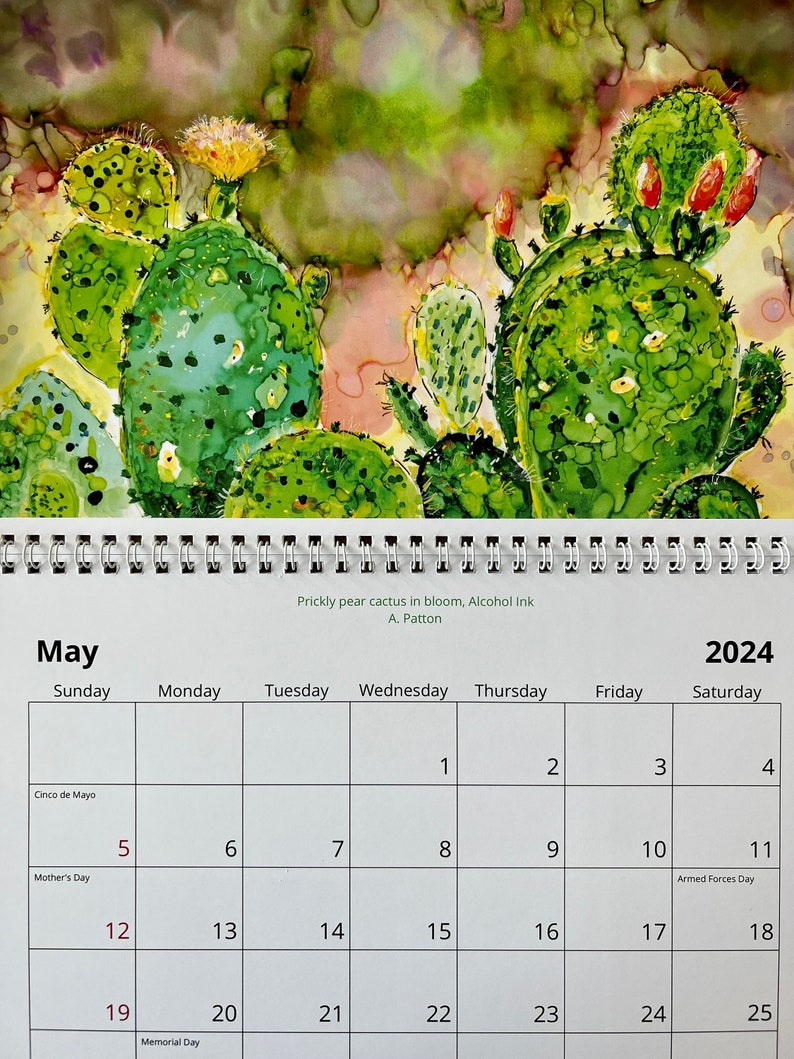 2024 Texas Hill Country Calendar Etsy