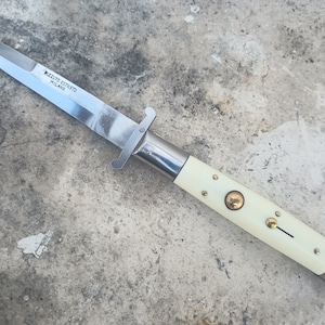 Vintage ~ 1960s Rizzuto Estileto Milano Ivory Handle Italian