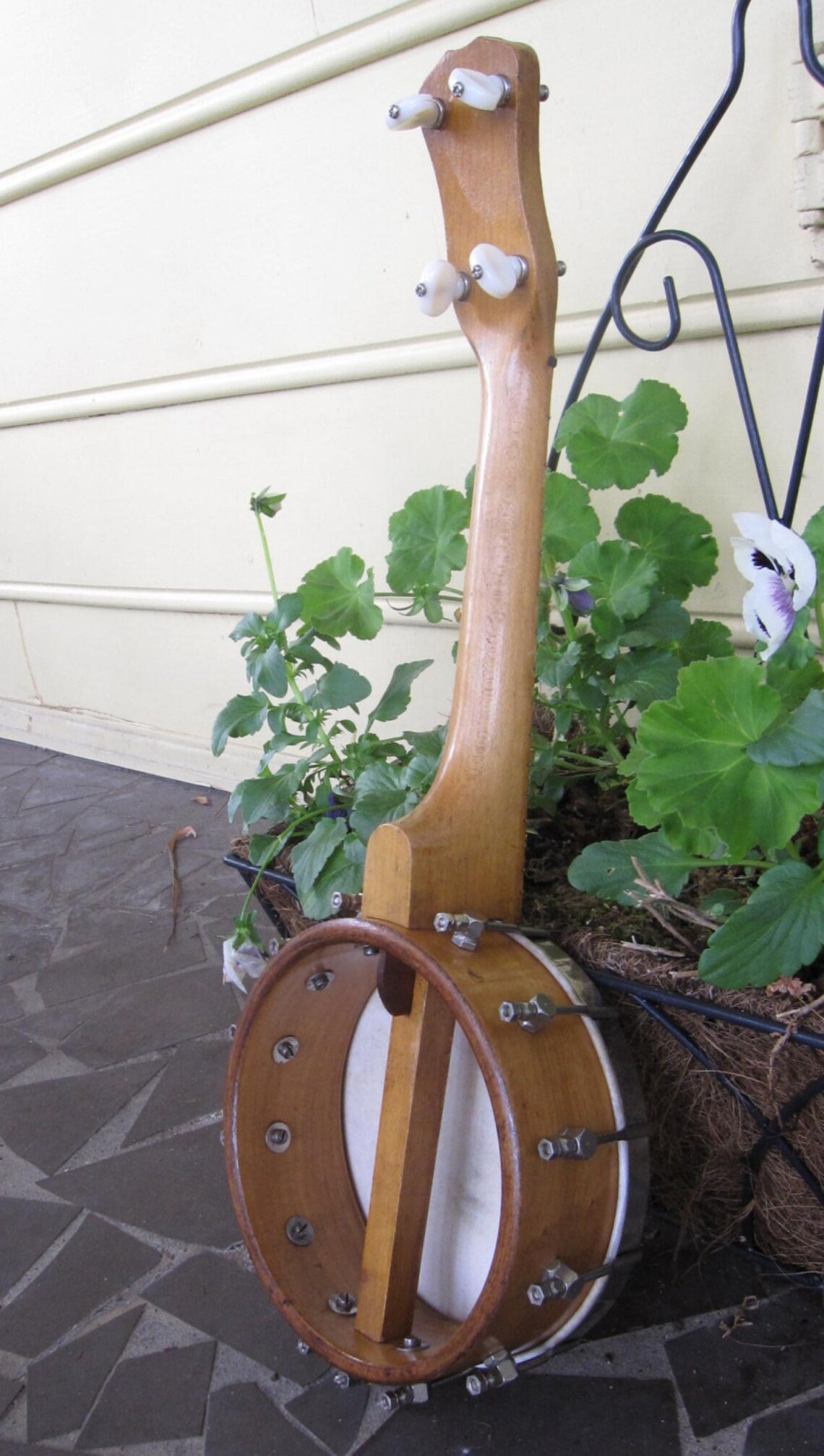 Vintage 1920s STERLING Banjo Ukulele banjolele Ready to Etsy