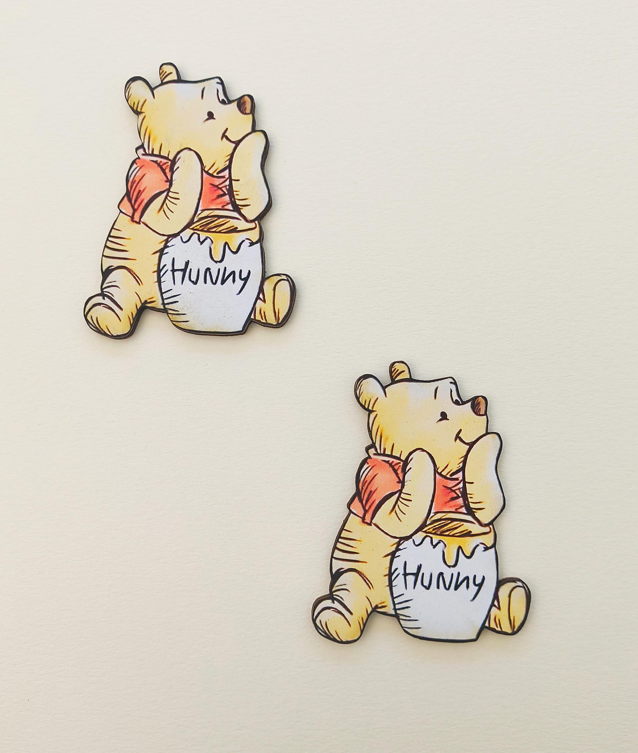 Winnie the Pooh - Holz ausgeschnitten