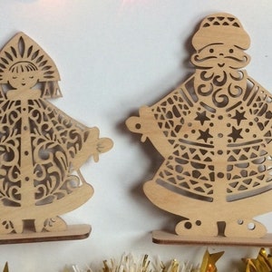Russian dolls- laser cut patterns - digital download