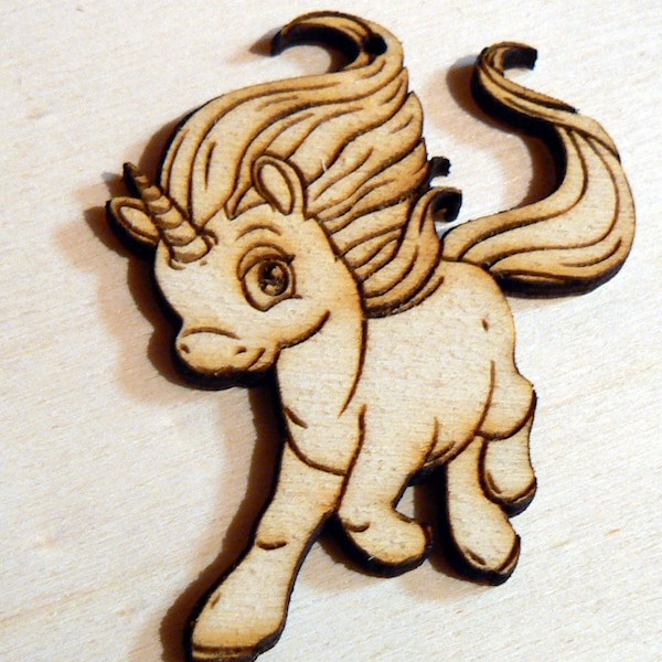 Unicorn wood cut out