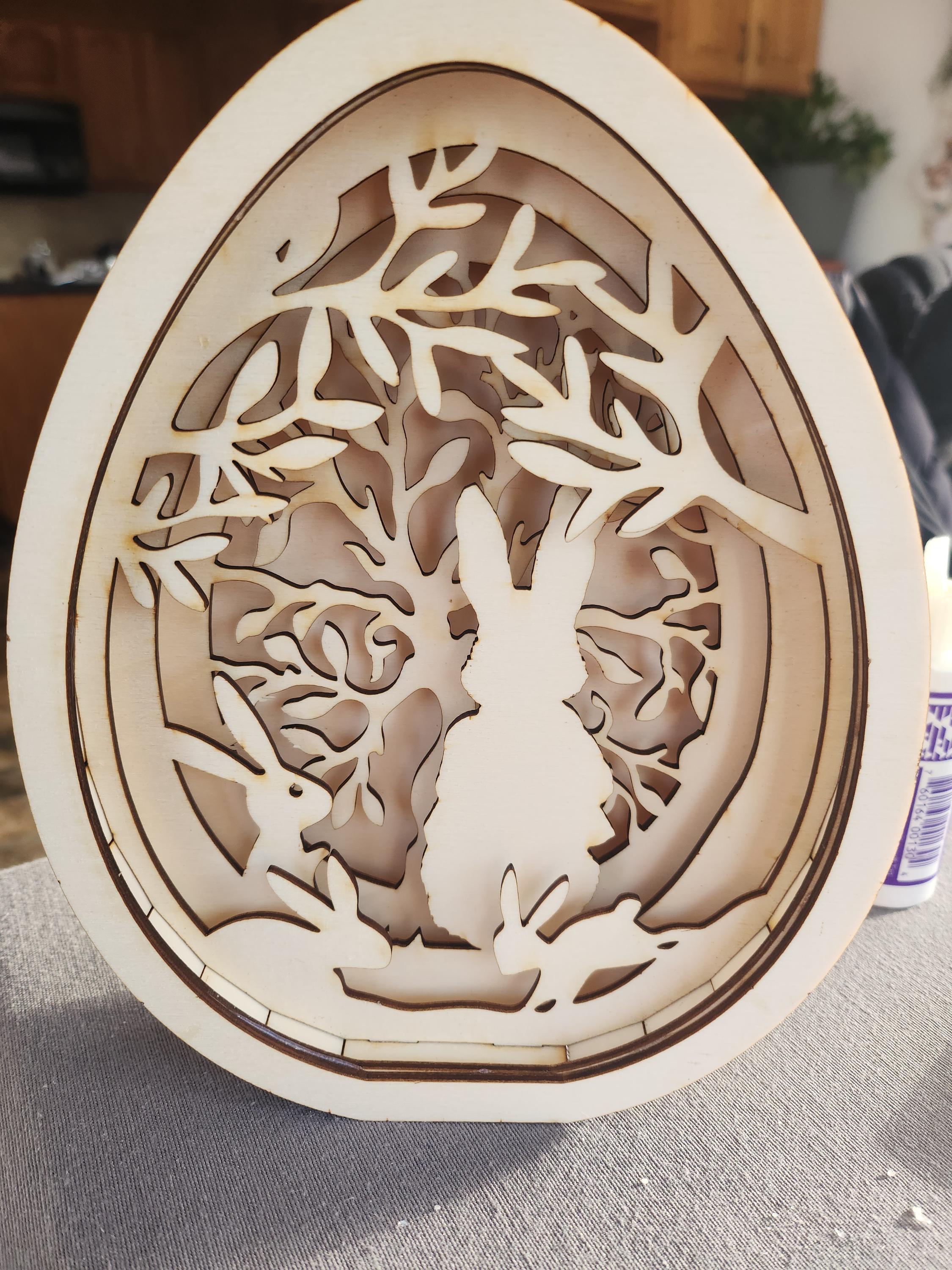 Peter Rabbit Easter Egg Laser Cut Pattern- CDR, Pdf, Esp - Etsy