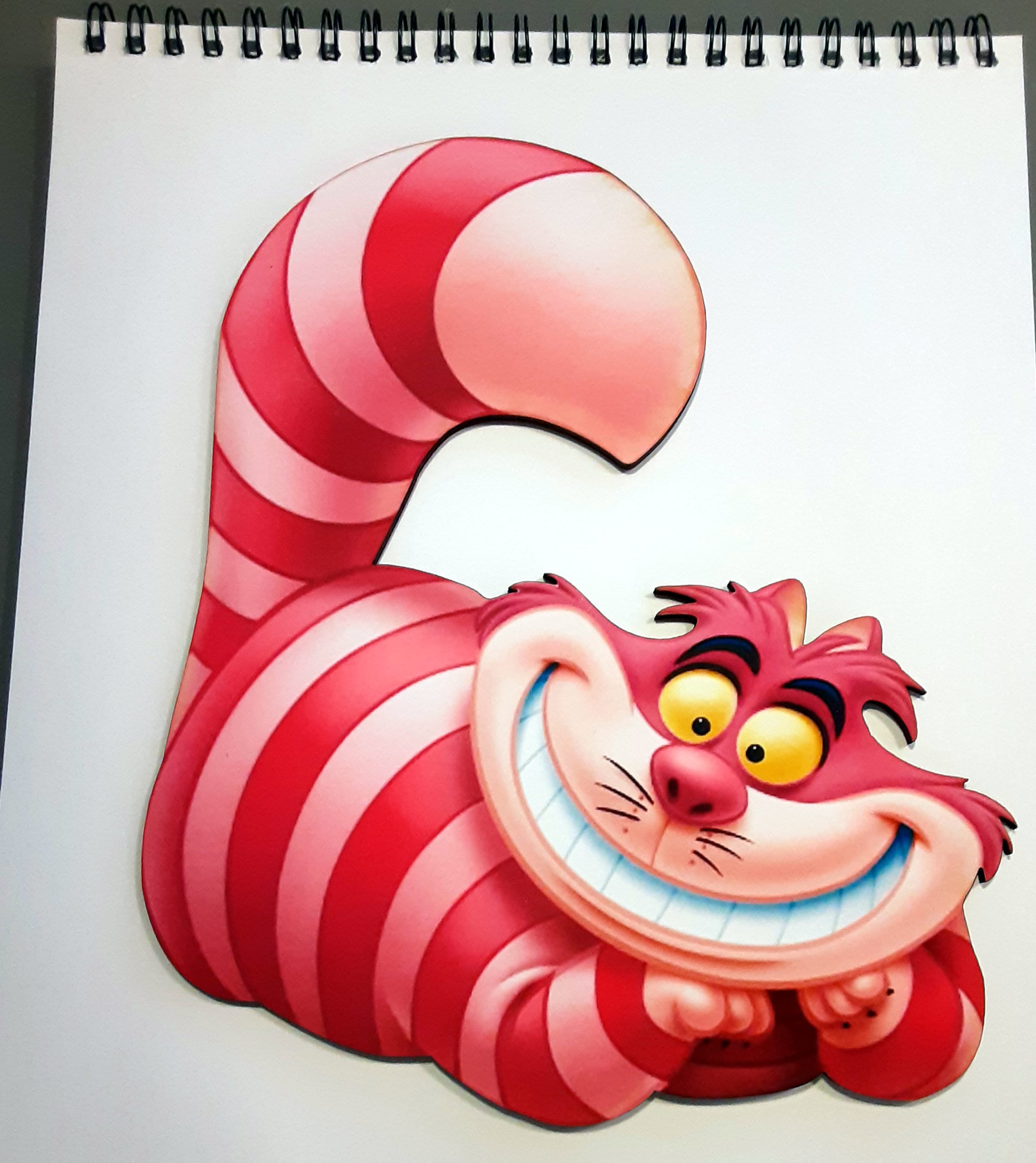 Alice in Wonderland - Cheshire Cat - Wooden Cut Out - Etsy