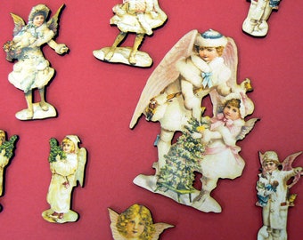 Angels Wood Die Cuts- wooden cut outs