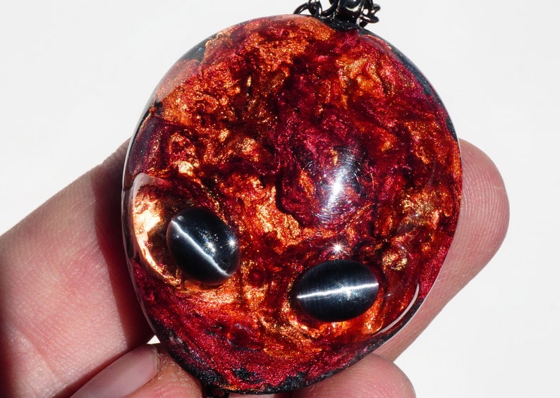 ET Alien Orgonite \u00ae Pendant Fireball Plasma Being Meditation Tool Ion Therapy Free ShippingUS