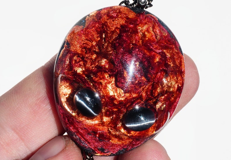 ET Alien Orgonite \u00ae Pendant Fireball Plasma Being Meditation Tool Ion Therapy Free ShippingUS