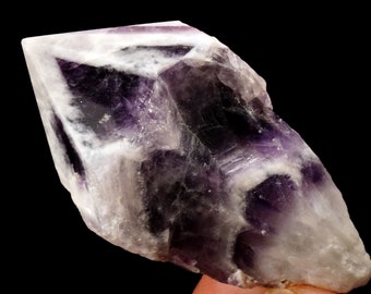 DREAM AMETHYST. Quartz Crystal Point. Spider Web Phantom. Poetry + Orgonite Included! ~ 61x33mm ~ 38g