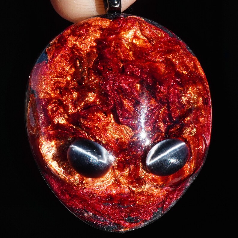 ET Alien Orgonite \u00ae Pendant Fireball Plasma Being Meditation Tool Ion Therapy Free ShippingUS
