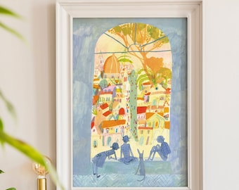 Nursery Italian view Print