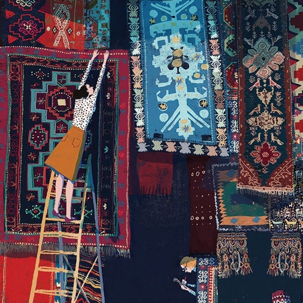 Impression de déco murale rouge