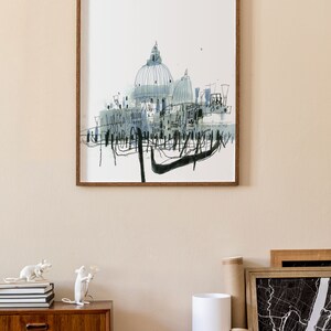 Venice poster, Italian Minimalist wall art image 3