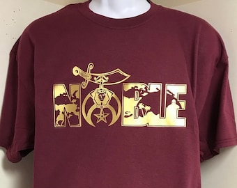 noble red t shirt