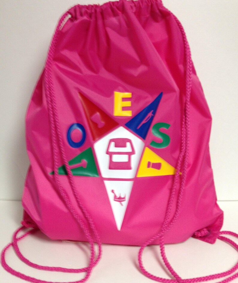 Order of the Eastern Star OES Drawstring bag