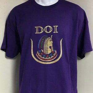 DOI Glitter design t-shirt